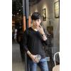 Modal White T-Shirt Cotton Bottoming Shirt For Men