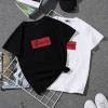 Summer Short Sleeve Tops White Loose Couple Clothes